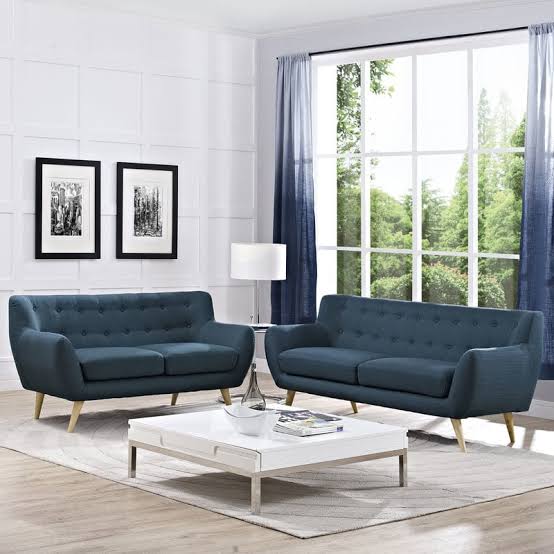 Set Kursi Tamu Sofa Retro Modern