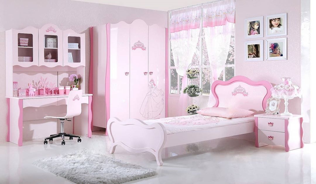Kamar Set Anak Renninger Pink - Asia Furniture ID