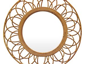 Rattan Mirror Salsa Natural Rattan