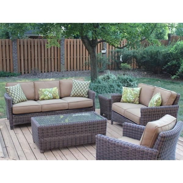 Set Sofa Rotan Sintetis Delrey