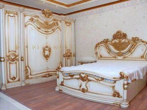 Set Tempat Tidur Mewah Ukiran Jepara