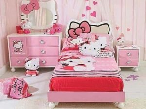 Set Kamar Anak Hello Kitty