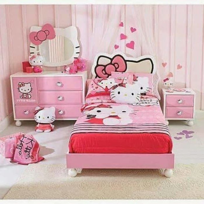 Set Kamar Anak Hello Kitty