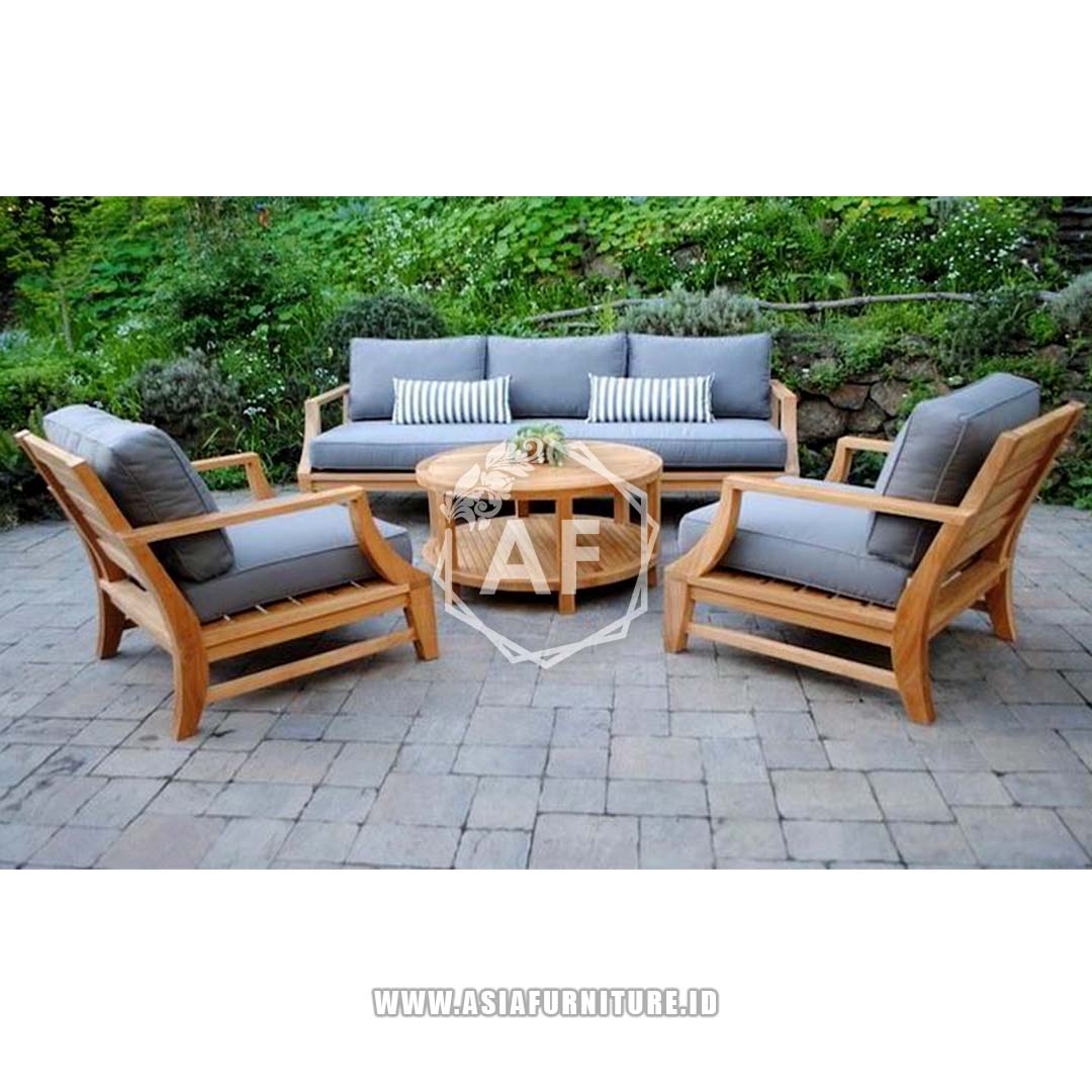 Kursi Tamu Outdoor Kayu Jati Terbaik 2