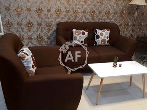 Kursi Tamu Sofa Modern Brown Pangandaran