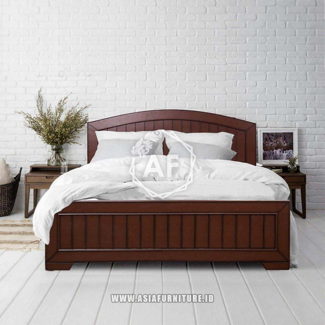 Dipan Jati Headboard Lengkung 2 Dipan Jati Headboard Lengkung 2
