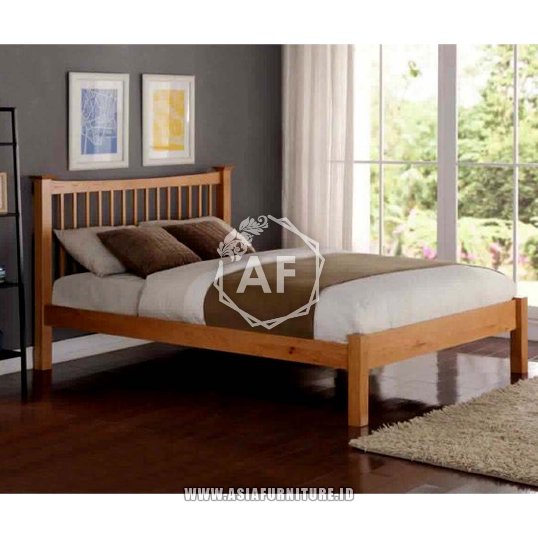 Dipan Minimalis Kayu Jati Ramping 2
