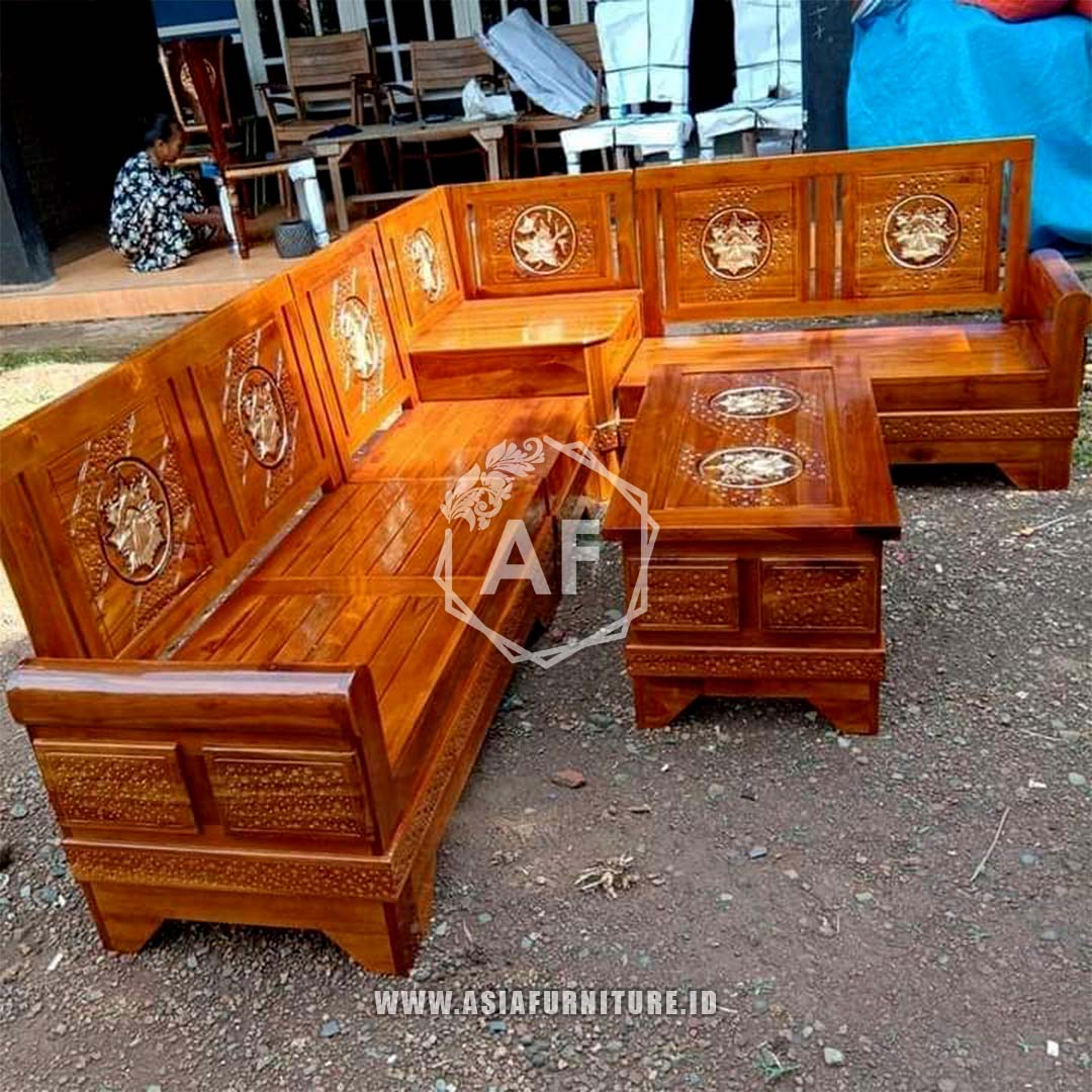 Kursi Sudut Gelung Minimalis 2