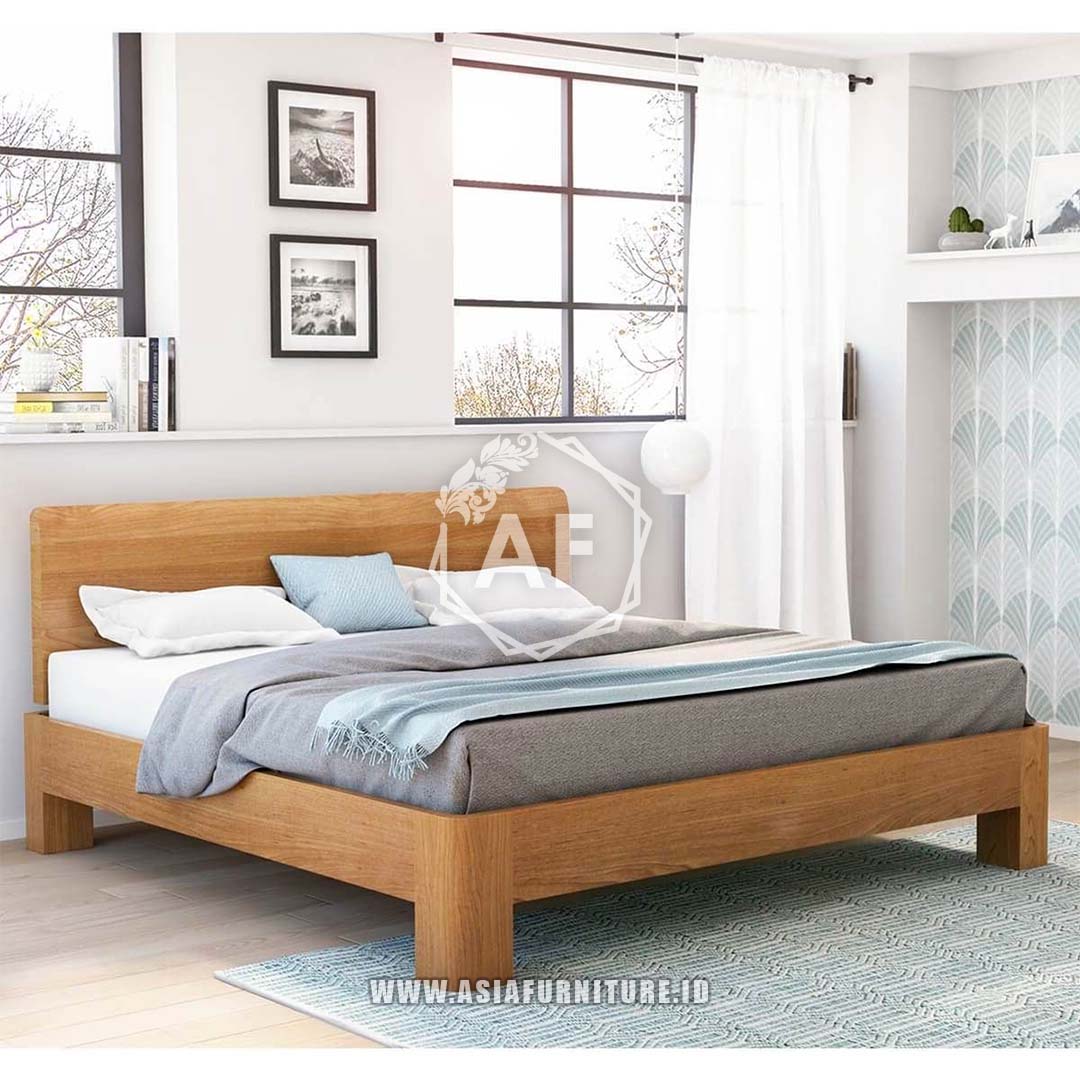 Tempat Tidur Kayu Jati Solid 2 Tempat Tidur Kayu Jati Solid 2