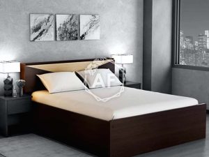 Dipan Minimalis Jati Modern King