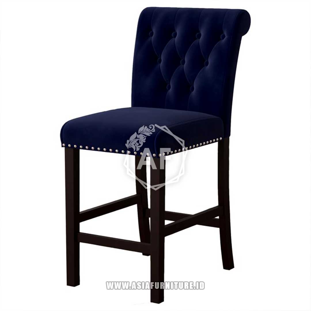 Kursi Bar Blue Modern 2