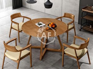 Kursi Cafe Meja Bulat Minimalis