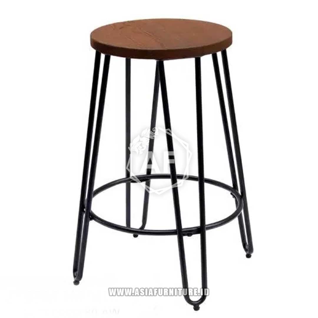 Kursi Bar Bundar Elegan Klasik 2