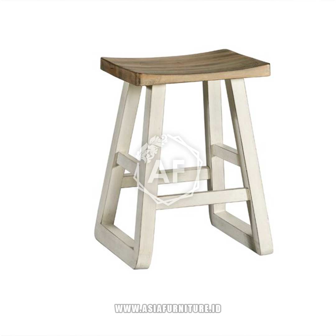 Kursi Bar Mini White Klasik 2