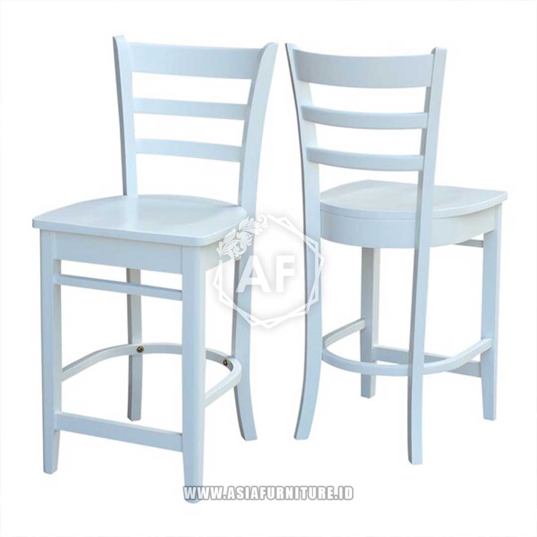 Kursi Bar Minimalis White ELegan 2