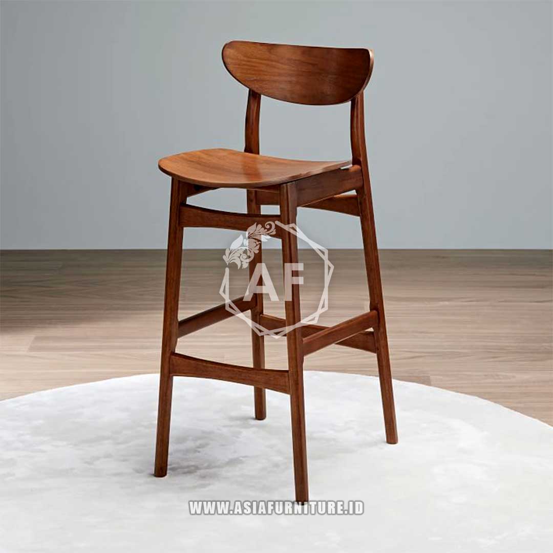 Kursi Bar Tinggi Retro Minimalis 2