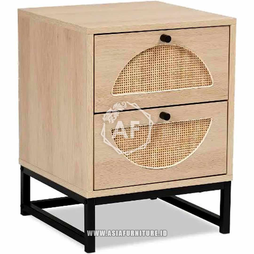 Meja Nakas Jati Rotan Kekinian 2